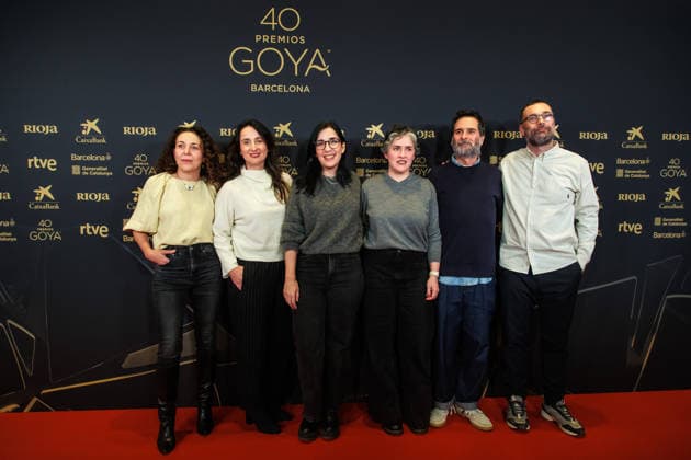 The 40th Goya Awards in Madrid, Spain - 13 Jan 2026 The crew of the film Los Domingos attends the photocall of the nominees for the 40th Goya Awards, Madrid. Madrid Spain Copyright: xMarcoxBaradax xSOPAxImagesx MBARADA_0008