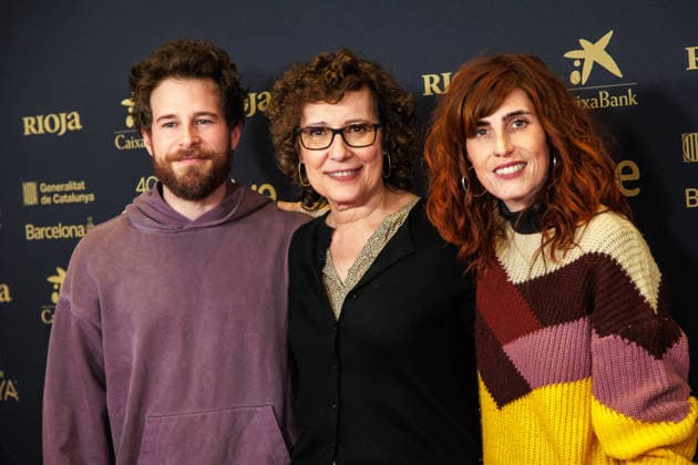 The 40th Goya Awards in Madrid, Spain - 13 Jan 2026 Álvaro Cervantes, Miriam Porté and Miriam Garlo attend the photocall of the nominees for the 40th Goya Awards, Madrid. Madrid Spain Copyright: xMarcoxBaradax xSOPAxImagesx MBARADA_0025