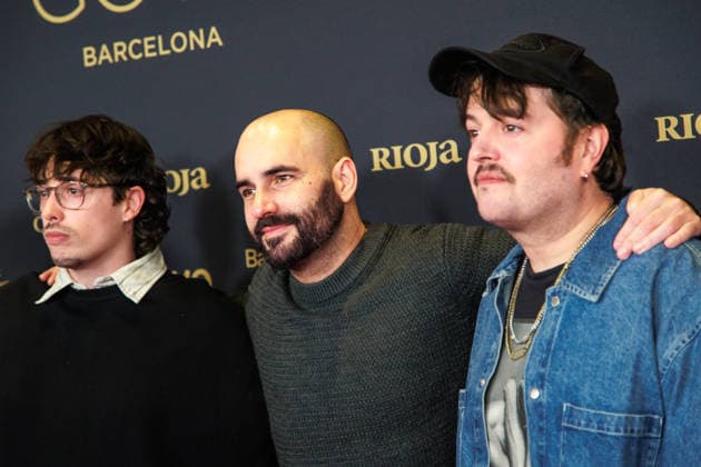 The 40th Goya Awards in Madrid, Spain - 13 Jan 2026 Alejandro Buera, Manuel Manrique and Alberto Torres attend the photocall of the nominees for the 40th Goya Awards, Madrid. Madrid Spain Copyright: xMarcoxBaradax xSOPAxImagesx MBARADA_0027