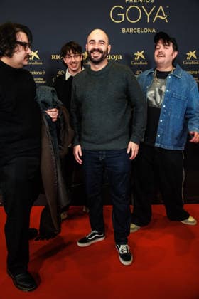 The 40th Goya Awards in Madrid, Spain - 13 Jan 2026 Jorge Acosta, Alejandro Buera, Manuel Manrique and Alberto Torres attend the photocall of the nominees for the 40th Goya Awards, Madrid. Madrid Spain Copyright: xMarcoxBaradax xSOPAxImagesx MBARADA_0029
