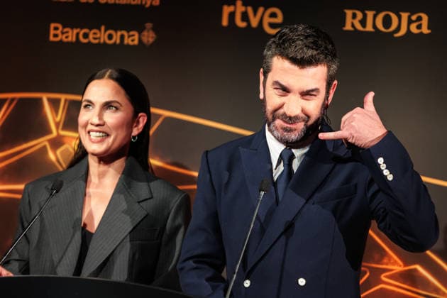 January 13, 2026, Madrid, Spain: Toni Acosta and Arturo Valls announce the nominees for the 40th Goya Awards, Madrid. Madrid Spain - ZUMAs197 20260113_aaa_s197_169 Copyright: xMarcoxBaradax