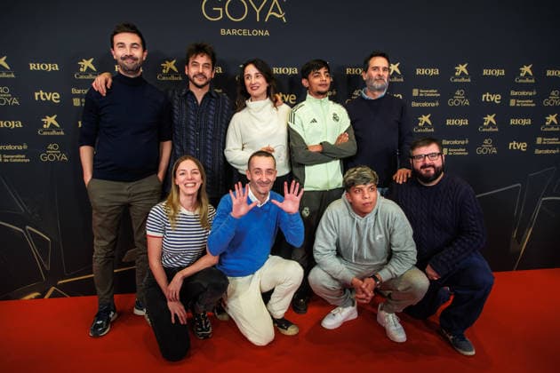 January 13, 2026, Madrid, Spain: The crew of the film Ciudad sin sueno attend the photocall of the nominees for the 40th Goya Awards, Madrid. Madrid Spain - ZUMAs197 20260113_aaa_s197_171 Copyright: xMarcoxBaradax
