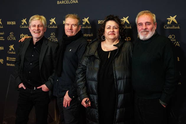 January 13, 2026, Madrid, Spain: Gaizka Urresti guests and Fernando GuillÃ n-Cuervo attend the photocall of the nominees for the 40th Goya Awards, Madrid. Madrid Spain - ZUMAs197 20260113_aaa_s197_180 Copyright: xMarcoxBaradax
