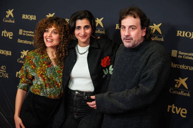 January 13, 2026, Madrid, Spain: Elena Molina, Alba Flores and Isaki Lacuesta attend the photocall of the nominees for the 40th Goya Awards, Madrid. Madrid Spain - ZUMAs197 20260113_aaa_s197_184 Copyright: xMarcoxBaradax