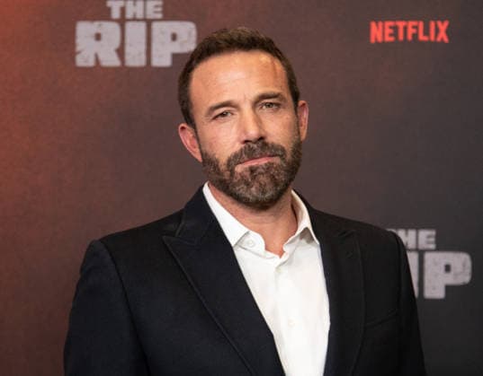 Ben Affleck arrives on the red carpet for the Netflix s The Rip New York Premiere on Tuesday, January 13, 2026 at Alice Tully Hall, Lincoln Center in New York City.  NYP20260113633 SERENAxXUxNING