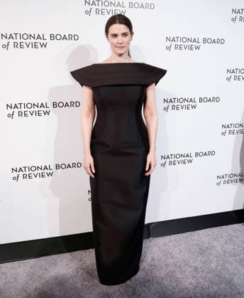 Inga Ibsdotter Lilleaas arrives on the red carpet at the 2026 National Board Of Review Gala at Cipriani 42nd Street on Tuesday, January 13, 2026 in New York City.  NYP20260113140 JOHNxANGELILLO