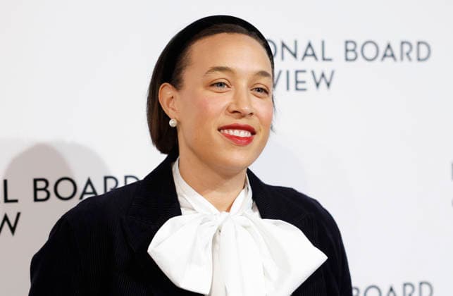 Mia Cioffi Henry arrives on the red carpet at the 2026 National Board Of Review Gala at Cipriani 42nd Street on Tuesday, January 13, 2026 in New York City.  NYP20260113144 JOHNxANGELILLO