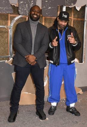 NEW YORK, NY - JANUARY 13: Kazeem Famuyide and The Kid Mero at the Netflix World premiere of The Rip at Alice Tully Hall on January 13, 2026 in New York City. Copyright: xMediaPunchx