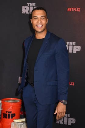 NEW YORK, NY - JANUARY 13: Dale Moss at the Netflix World premiere of The Rip at Alice Tully Hall on January 13, 2026 in New York City. Copyright: xMediaPunchx