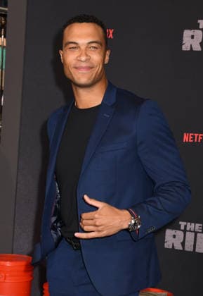 NEW YORK, NY - JANUARY 13: Dale Moss at the Netflix World premiere of The Rip at Alice Tully Hall on January 13, 2026 in New York City. Copyright: xMediaPunchx