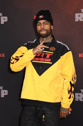 NEW YORK, NY - JANUARY 13: Dave East at the Netflix World premiere of The Rip at Alice Tully Hall on January 13, 2026 in New York City. Copyright: xMediaPunchx