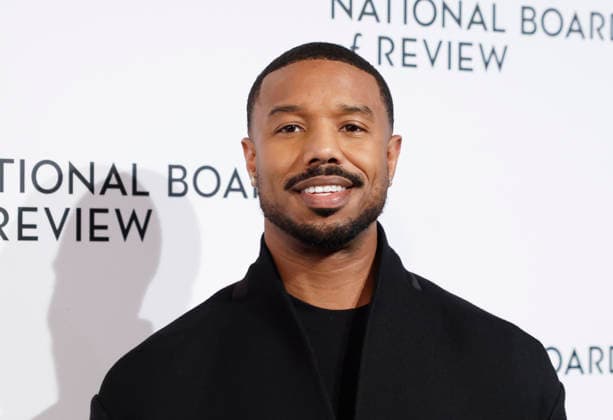 Michael B. Jordan arrives on the red carpet at the 2026 National Board Of Review Gala at Cipriani 42nd Street on Tuesday, January 13, 2026 in New York City.  NYP20260113168 JOHNxANGELILLO