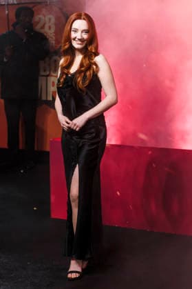 Mirren Mack at the world premiere of the feature film 28 Years Later The Bone Temple at BFI IMAX London, 13 01 2026 Foto:xJ.xEdwardsx xFuturexImagex temple_6131