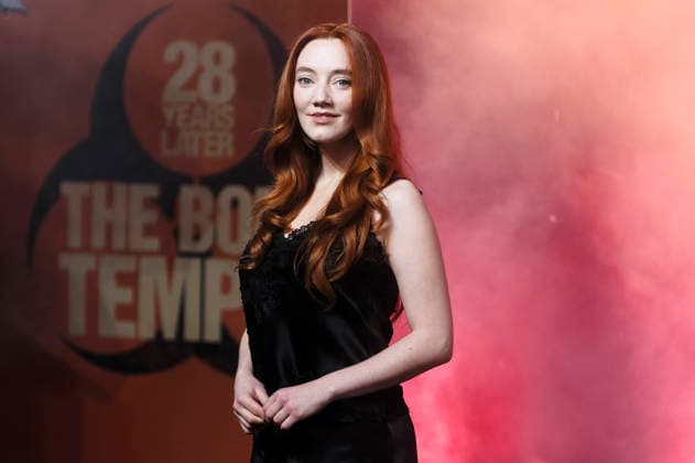 Mirren Mack at the world premiere of the feature film 28 Years Later The Bone Temple at BFI IMAX London, 13 01 2026 Foto:xJ.xEdwardsx xFuturexImagex temple_6132