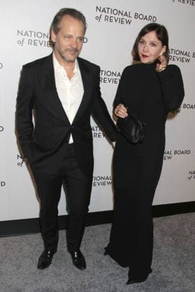 NEW YORK, NY - JANUARY 13: Peter Sarsgaard and Maggie Gyllenhaal at The 2026 National Board Of Review Annual Awards Gala at Cipriani 42nd Street on January 13, 2026 in New York City. Copyright: xRWx