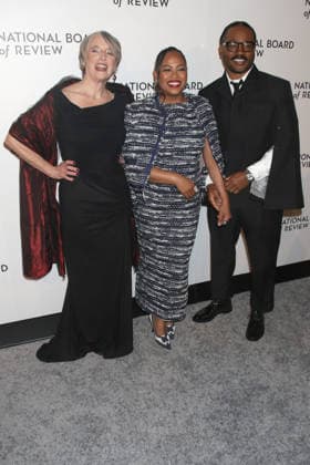 NEW YORK, NY - JANUARY 13: Rosemary Graham, Zinzi Coogler and Ryan Coogler at The 2026 National Board Of Review Annual Awards Gala at Cipriani 42nd Street on January 13, 2026 in New York City. Copyright: xRWx