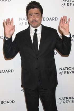 NEW YORK, NY - JANUARY 13: Benicio Del Toro at The 2026 National Board Of Review Annual Awards Gala at Cipriani 42nd Street on January 13, 2026 in New York City. Copyright: xRWx