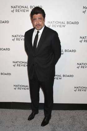 NEW YORK, NY - JANUARY 13: Benicio Del Toro at The 2026 National Board Of Review Annual Awards Gala at Cipriani 42nd Street on January 13, 2026 in New York City. Copyright: xRWx