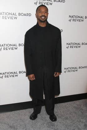 NEW YORK, NY - JANUARY 13: Michael B. Jordan at The 2026 National Board Of Review Annual Awards Gala at Cipriani 42nd Street on January 13, 2026 in New York City. Copyright: xRWx