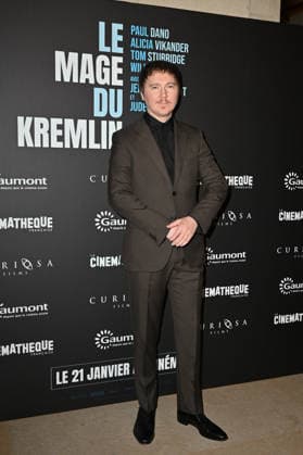 Le Mage Du Kremlin Premiere - Paris Paul Dano attending to the premiere of ‘Le mage du Kremlin’ held at the French cinematheque, in Paris, France on January 13, 2026. Photo by Mireille Ampilhac ABACAPRESS.COM Paris France  Copyright: xAmpilhacxMireille ABACAx