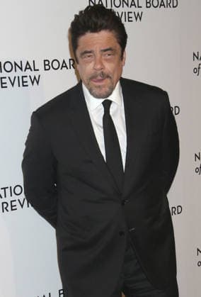 NEW YORK, NY - JANUARY 13: Benicio Del Toro at The 2026 National Board Of Review Annual Awards Gala at Cipriani 42nd Street on January 13, 2026 in New York City. Copyright: xRWx