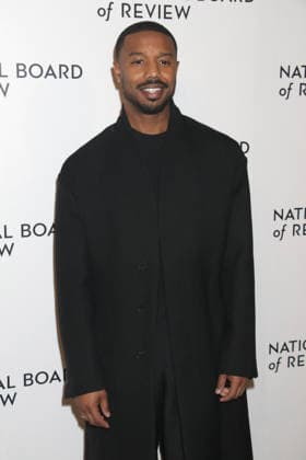 NEW YORK, NY - JANUARY 13: Michael B. Jordan at The 2026 National Board Of Review Annual Awards Gala at Cipriani 42nd Street on January 13, 2026 in New York City. Copyright: xRWx