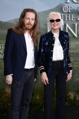 Ellen von Unwerth with company at the premiere of the HBO Max series A Knight of the Seven Kingdoms at Zoo Palast Berlin, 13 01 2026 Foto:xN.xKubelkax xFuturexImagex knight_6119
