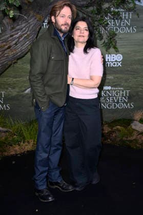 Andreas Pietschmann and Jasmin Tabatabai at the premiere of the HBO Max series A Knight of the Seven Kingdoms at Zoo Palast Berlin, 13 01 2026 Foto:xN.xKubelkax xFuturexImagex knight_6129