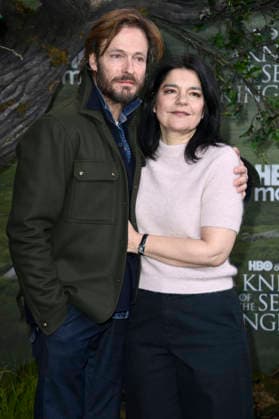 Andreas Pietschmann and Jasmin Tabatabai at the premiere of the HBO Max series A Knight of the Seven Kingdoms at Zoo Palast Berlin, 13 01 2026 Foto:xN.xKubelkax xFuturexImagex knight_6131