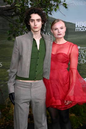 Eren M Güvercin and Maria Dragus at the premiere of the HBO Max series A Knight of the Seven Kingdoms at Zoo Palast Berlin, 13 01 2026 Foto:xN.xKubelkax xFuturexImagex knight_6139