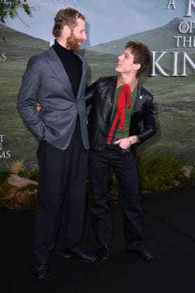 Edward Ashley and Finn Bennett at the premiere of the HBO Max series A Knight of the Seven Kingdoms at Zoo Palast Berlin, 13 01 2026 Foto:xN.xKubelkax xFuturexImagex knight_6147