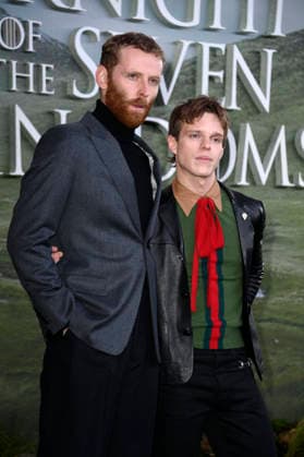 Edward Ashley and Finn Bennett at the premiere of the HBO Max series A Knight of the Seven Kingdoms at Zoo Palast Berlin, 13 01 2026 Foto:xN.xKubelkax xFuturexImagex knight_6149