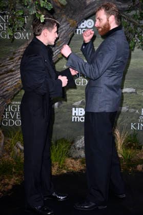 Shaun Thomas and Edward Ashley at the premiere of the HBO Max series A Knight of the Seven Kingdoms at Zoo Palast Berlin, 13 01 2026 Foto:xN.xKubelkax xFuturexImagex knight_6156