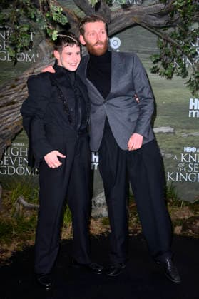Shaun Thomas and Edward Ashley at the premiere of the HBO Max series A Knight of the Seven Kingdoms at Zoo Palast Berlin, 13 01 2026 Foto:xN.xKubelkax xFuturexImagex knight_6157