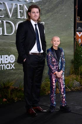 Peter Claffey and Dexter Sol Ansell at the premiere of the HBO Max series A Knight of the Seven Kingdoms at Zoo Palast Berlin, 13 01 2026 Foto:xN.xKubelkax xFuturexImagex knight_6162