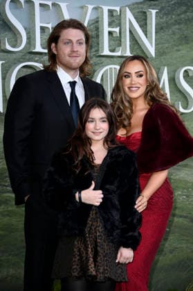 Peter Claffey, Holly McGinn and Ally McGinn at the premiere of the HBO Max series A Knight of the Seven Kingdoms at Zoo Palast Berlin, 13 01 2026 Foto:xN.xKubelkax xFuturexImagex knight_6171