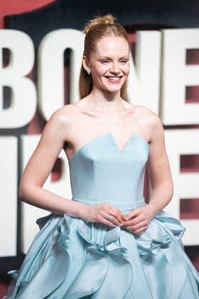January 13, 2026, London, United Kingdom: Emma Laird attends the 28 Years Later: The Bone Temple World Premiere at BFI IMAX Waterloo London United Kingdom - ZUMAs197 20260113_aaa_s197_566 Copyright: xLounisxTiarx