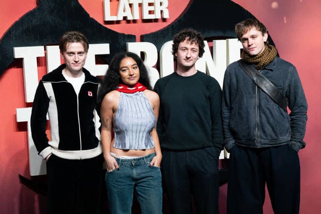 January 13, 2026, London, United Kingdom: English Teacher (Band) attend the 28 Years Later: The Bone Temple World Premiere at BFI IMAX Waterloo London United Kingdom - ZUMAs197 20260113_aaa_s197_564 Copyright: xLounisxTiarx