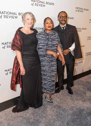 January 13, 2026, Bronx, New York, USA: Rosemary Graham, Zinzi Coogler, Ryan Coogler attend National Board of Review Awards Gala at Cipriani 42nd Street in New York, NY on January 13, 2026 Bronx USA - ZUMAr339 20260113_znp_r339_004 Copyright: xLevxRadinx