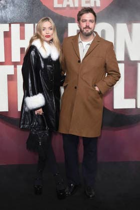 Laura Whitmore with husband Iain Stirling at the world premiere of the feature film 28 Years Later The Bone Temple at BFI IMAX London, 13 01 2026 Foto:xS.xVasx xFuturexImagex temple_6228