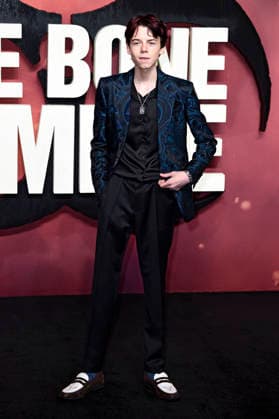 Alfie Williams at the world premiere of the feature film 28 Years Later The Bone Temple at BFI IMAX London, 13 01 2026 Foto:xS.xVasx xFuturexImagex temple_6266