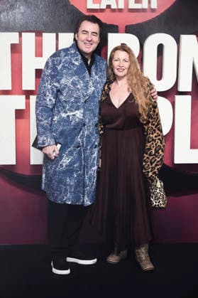 Jonathan Ross with wife Jane Goldman at the world premiere of the feature film 28 Years Later The Bone Temple at BFI IMAX London, 13 01 2026 Foto:xS.xVasx xFuturexImagex temple_6309