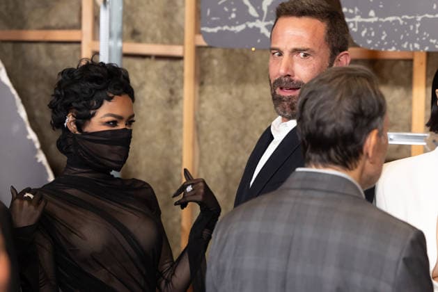 Arrivals for the World Premiere Of The Rip Featuring: Ben Affleck, Teyana Taylor Where: New York, New York, United States When: 13 Jan 2026 Credit: Janet Mayer INSTARimages.com EDITORIAL USE ONLY. NOT FOR USE BY NEWSPAPERS BASED IN THE UK. Copyright: xx instar55380874