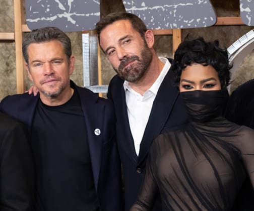 Arrivals for the World Premiere Of The Rip Featuring: Ben Affleck, Teyana Taylor and Matt Damon Where: New York, New York, United States When: 13 Jan 2026 Credit: Janet Mayer INSTARimages.com EDITORIAL USE ONLY. NOT FOR USE BY NEWSPAPERS BASED IN THE UK. Copyright: xx instar55380875