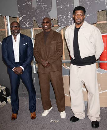 Arrivals for the World Premiere Of The Rip Featuring: Shannon Sharpe, Chad Ochocinco Johnson, Joe Johnson Where: New York, New York, United States When: 13 Jan 2026 Credit: Janet Mayer INSTARimages.com EDITORIAL USE ONLY. NOT FOR USE BY NEWSPAPERS BASED IN THE UK. Copyright: xx instar55380796