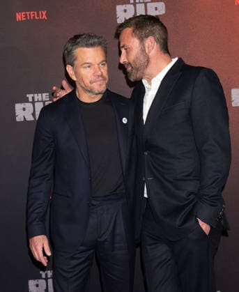 Arrivals for the World Premiere Of The Rip Featuring: Matt Damon, Ben Affleck Where: New York, New York, United States When: 13 Jan 2026 Credit: Janet Mayer INSTARimages.com EDITORIAL USE ONLY. NOT FOR USE BY NEWSPAPERS BASED IN THE UK. Copyright: xx instar55380827