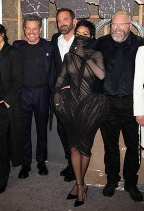 Arrivals for the World Premiere Of The Rip Featuring: Matt Damon, Ben Affleck, Teyana Taylor, Joe Carnahan Where: New York, New York, United States When: 13 Jan 2026 Credit: Janet Mayer INSTARimages.com EDITORIAL USE ONLY. NOT FOR USE BY NEWSPAPERS BASED IN THE UK. Copyright: xx instar55380849