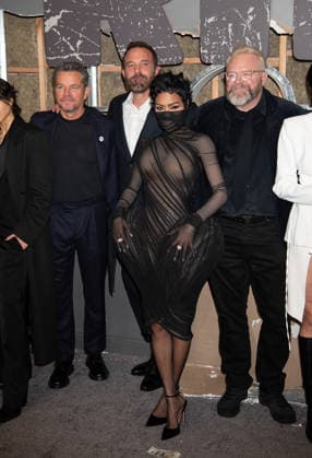 Arrivals for the World Premiere Of The Rip Featuring: Matt Damon, Ben Affleck, Teyana Taylor, Joe Carnahan Where: New York, New York, United States When: 13 Jan 2026 Credit: Janet Mayer INSTARimages.com EDITORIAL USE ONLY. NOT FOR USE BY NEWSPAPERS BASED IN THE UK. Copyright: xx instar55380850