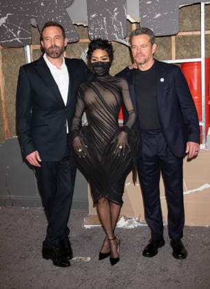 Arrivals for the World Premiere Of The Rip Featuring: Ben Affleck, Teyana Taylor and Matt Damon Where: New York, New York, United States When: 13 Jan 2026 Credit: Janet Mayer INSTARimages.com EDITORIAL USE ONLY. NOT FOR USE BY NEWSPAPERS BASED IN THE UK. Copyright: xx instar55380853