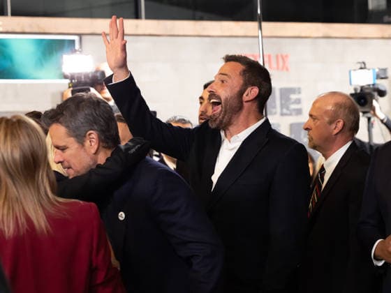 Arrivals for the World Premiere Of The Rip Featuring: Ben Affleck Where: New York, New York, United States When: 13 Jan 2026 Credit: Janet Mayer INSTARimages.com EDITORIAL USE ONLY. NOT FOR USE BY NEWSPAPERS BASED IN THE UK. Copyright: xx instar55380867